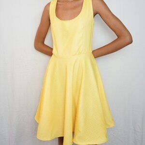Yellow Summer Dress | Flowy Lightweight Yellow Dress